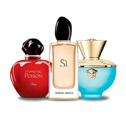 ACQUISTA 1 PRENDI 3 - Dior Hypnotic Poison | Giorgio Armani Sì | Versace Dylan Blue Pour Femme 100ml ®