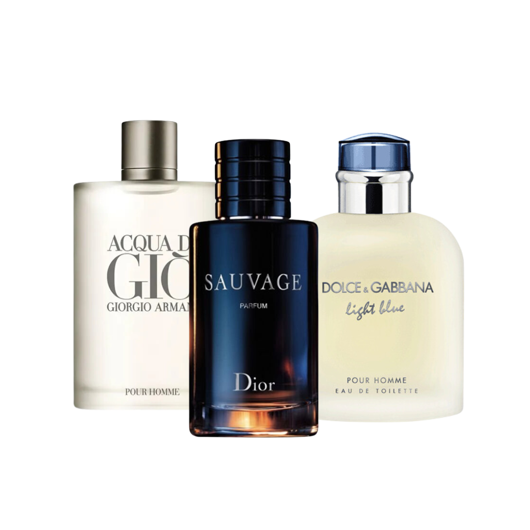 ACQUISTA 1 PRENDI 3 - Giorgio Armani Acqua di Giò | Dior Sauvage | Dolce & Gabbana Light Blue 100ml ®